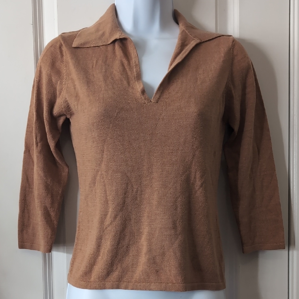 Guess Tan Knit Top